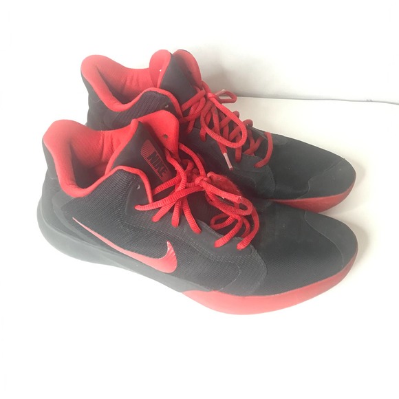 Nike Shoes Nike Precision Iii Basketball Shoe Black Red Lace Up